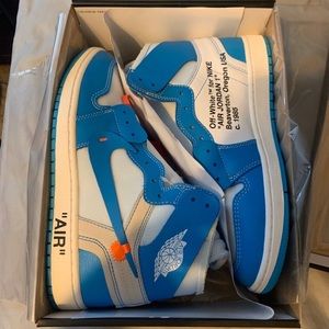 Nike x off white unc 1s